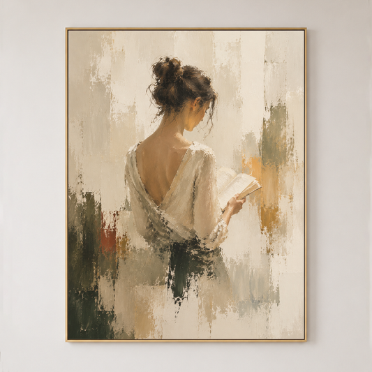 Wabi-Sabi-Kunst | Großformatige abstrakte Wandkunst | Schwarz-Weiß-Leinwandkunst | Abstrakte minimalistische Wandkunst #AH147