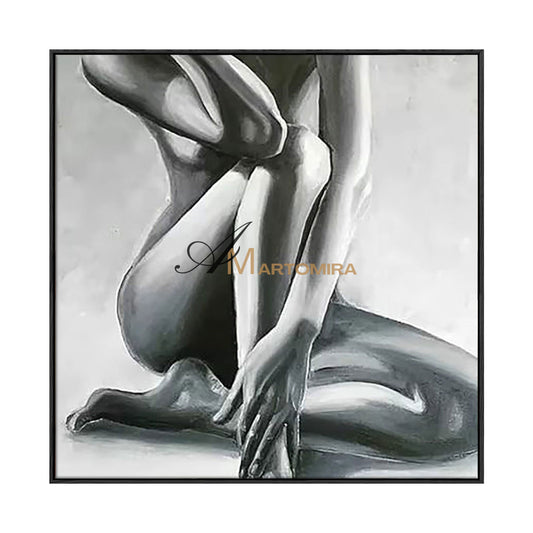 Women Body Painting | Naked Female Art | Woman Art Black And White | Modern Art #MF038
