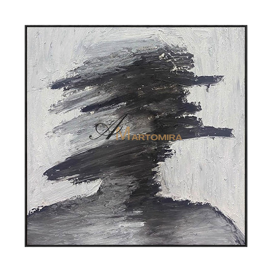 Lukisan Seni Abstrak | Lukisan Orang Abstrak | Seni Dinding Kontemporer Besar | Lukisan Cat Minyak #MF046