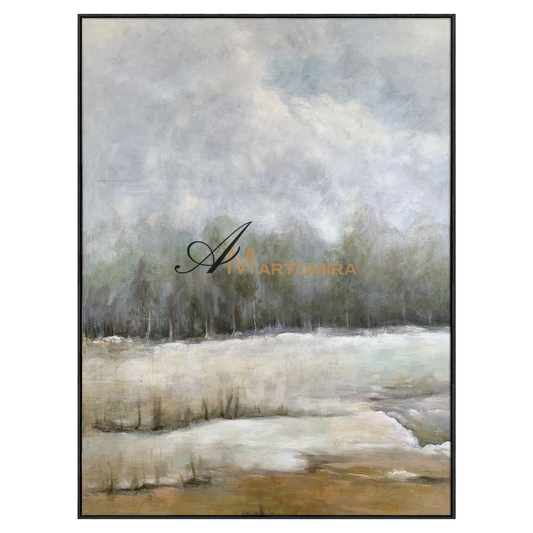 Oil Painting | Landscape Wall Art | Nature Art Landscape | Landscape Wall Art For Living Room #NY001