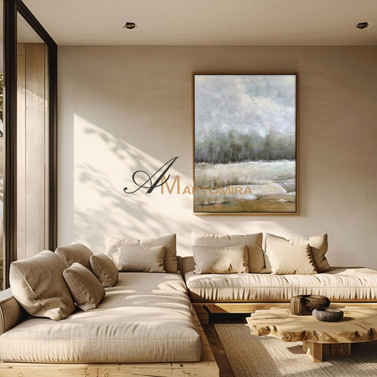 Oil Painting | Landscape Wall Art | Nature Art Landscape | Landscape Wall Art For Living Room #NY001