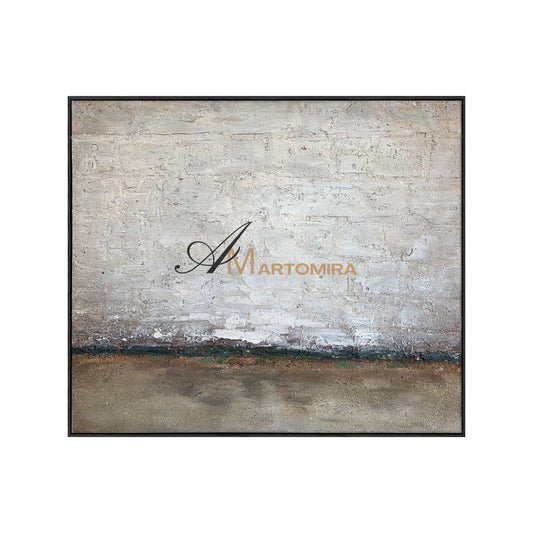 Modern Abstract Paintings | Abstract Landscape Art | Contemporary Modern Wall Decor | Earth Tone Wall Art #NY005