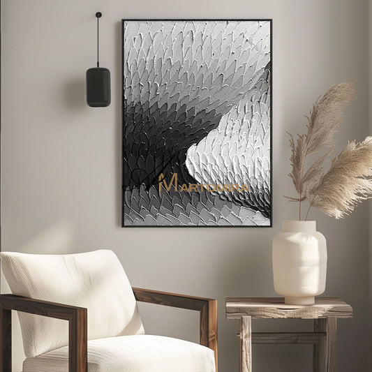 Textured Wall Art | Oil Painting Abstract Art | Textured Wall Art For Living Room | Abstract Painting #MF055