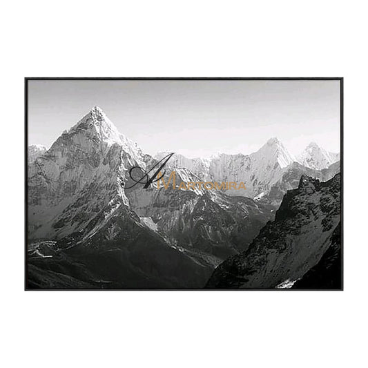 Lukisan Lanskap Abstrak | Seni Lanskap Pegunungan | Seni Dinding Lanskap untuk Ruang Tamu #MF056