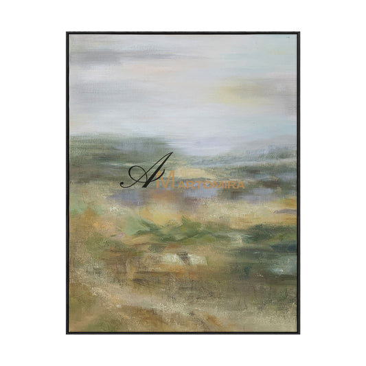 Abstract Landscape Art | Modern Abstract Paintings | Large Abstract Landscape Wall Art #NY011