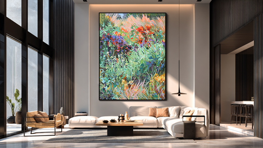Why Every Commercial Lobby Needs an Extra Large Floral Canvas Wall Art