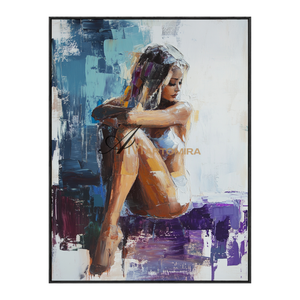 Painting Art Woman | Emotional Artwork | Women'S Body Painting | Modern Wall Decor Art #AP120