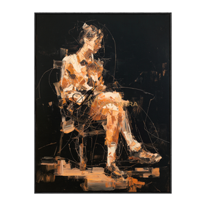 Abstract Canvas Art | Abstract Woman Painting | Feminine Wall Art For Bedroom | Abstract Art Paintings #AP122