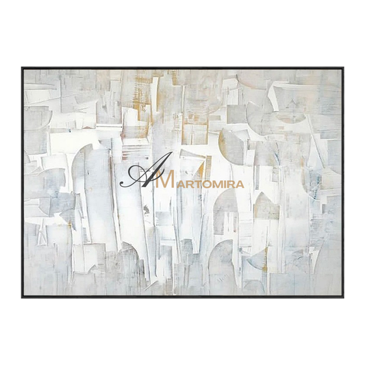 Modern Wall Decor Art | Abstract Geometric Art | Abstract Minimalist Wall Art | Neutral Wall Art #MF139