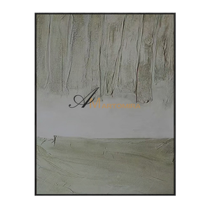 Large Abstract Wall Art | Green Wall Art | Contemporary Living Room Wall Decor #MF100