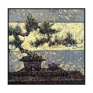 Abstract Flower Paintings | Canvas Painting Wall Decor | Bonsai Tree Painting #MF085