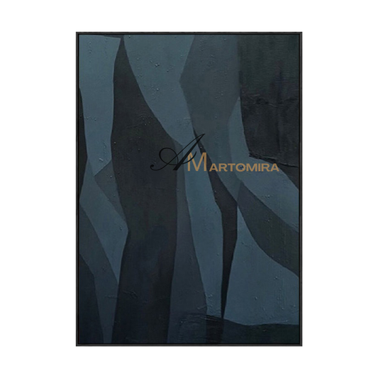 Abstract Wall Art | Abstract Geometric Art | Minimalist Wall Art For Living Room | Acrylic Paint #MF138