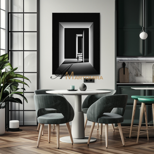 Black And White Art | Minimalist Wall Art | Living Room Large Wall Art | Wall Decorations #MF098