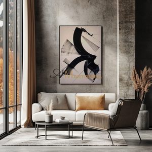 Large Abstract Wall Art | Contemporary Wall Decor | Wall Art For Living Room #MF131