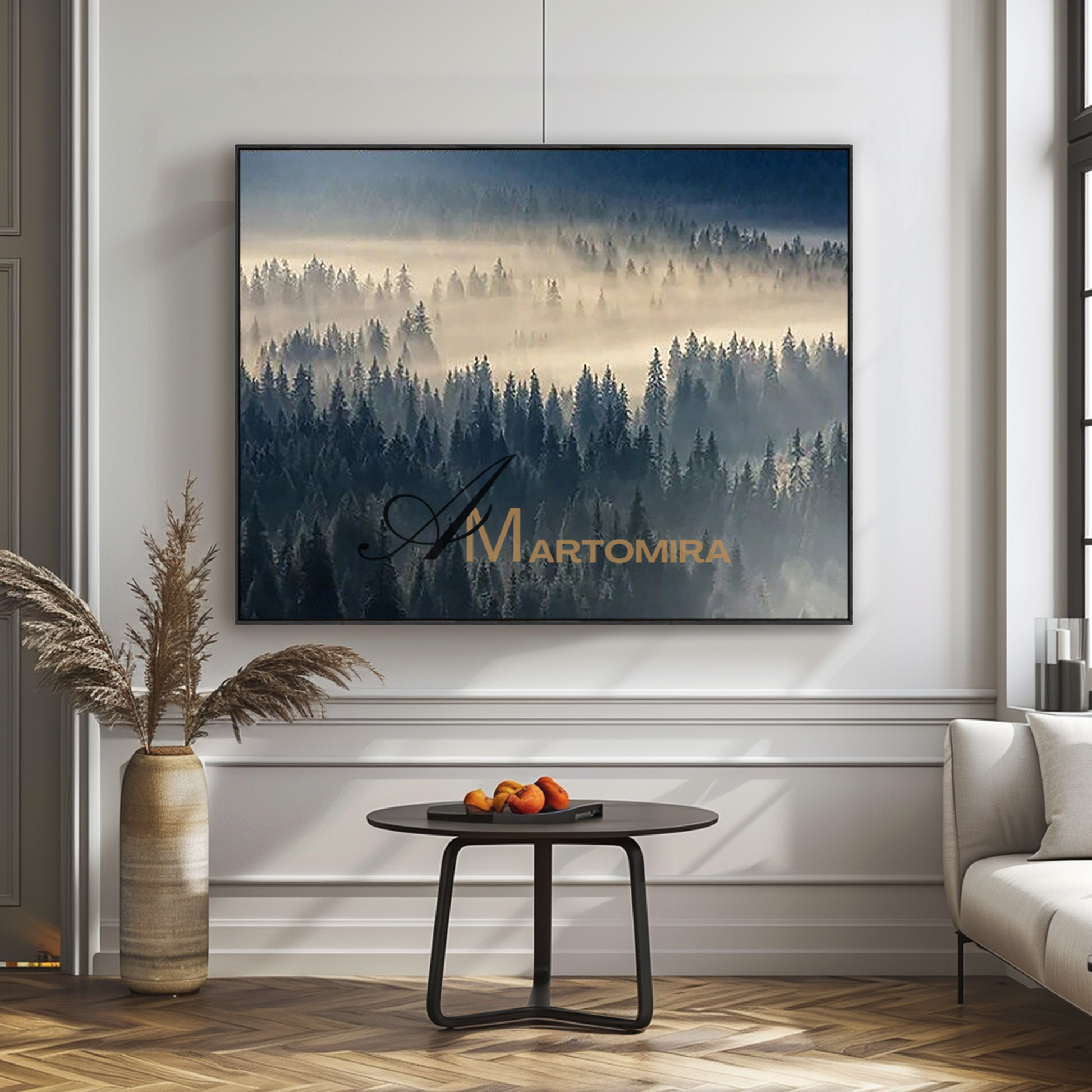 Landscape Wall Art | Forest Wall Art | Landscape Wall Art For Living Room | Modern Art #MF125