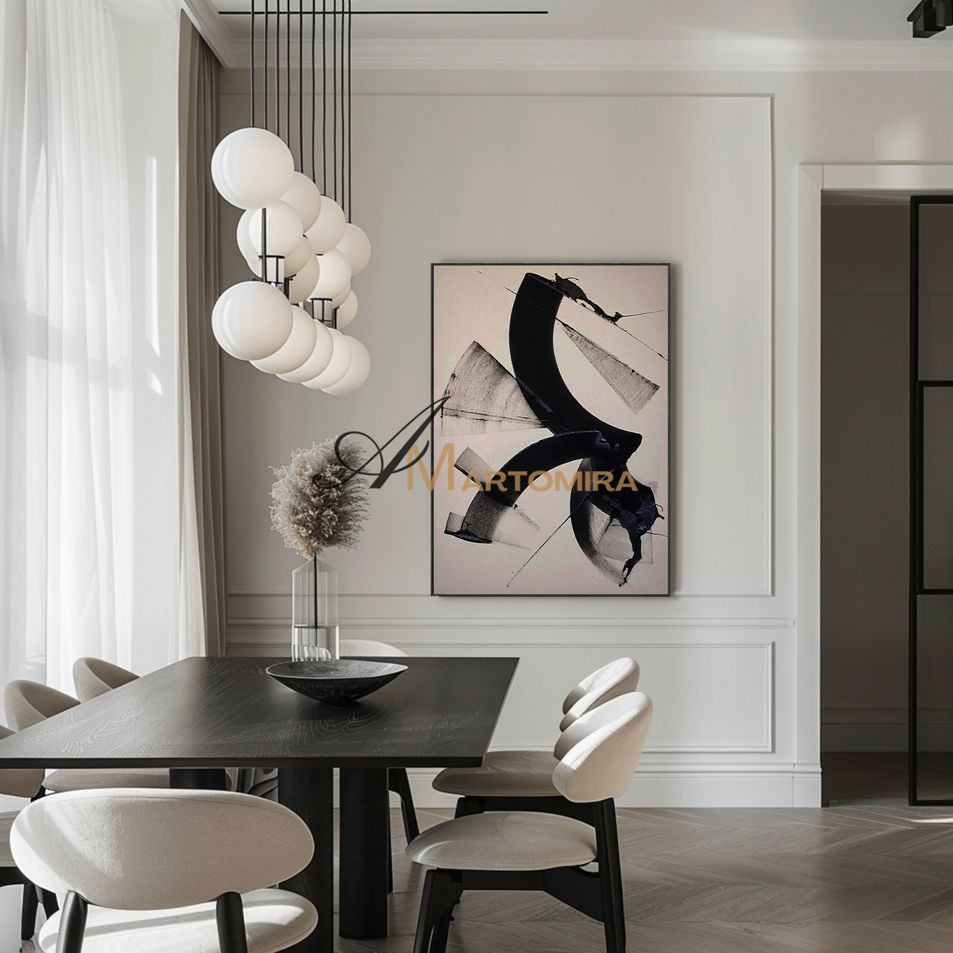 Large Abstract Wall Art | Contemporary Wall Decor | Wall Art For Living Room #MF131