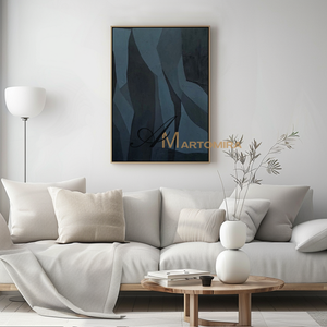 Abstract Wall Art | Abstract Geometric Art | Minimalist Wall Art For Living Room | Acrylic Paint #MF138