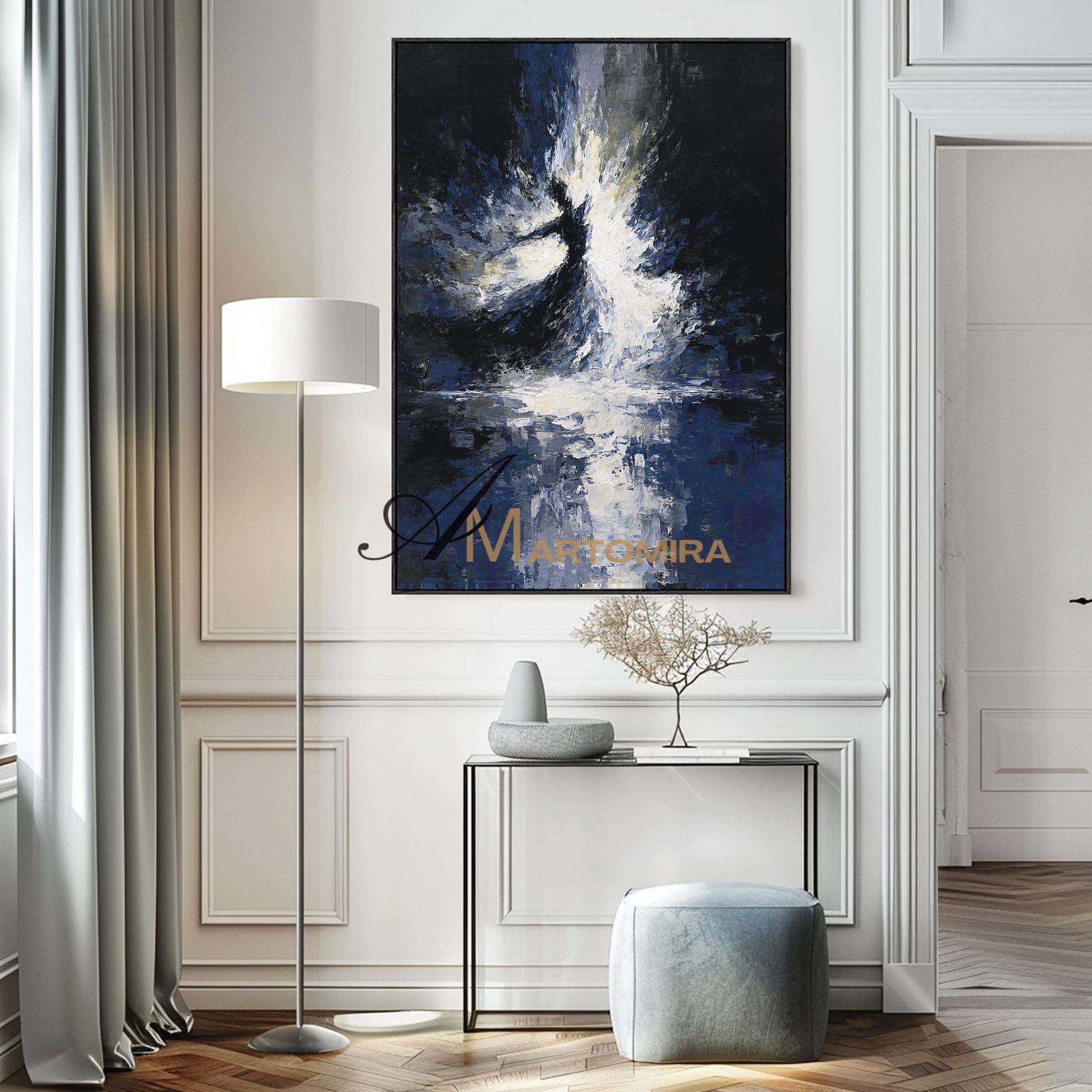 The Dance Painting | Abstract Woman Painting | Feminine Wall Art For Bedroom | Abstract Wall Art #AP129