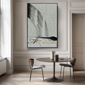 Minimalist Wall Art | Abstract Geometric Art | Black And White Wall Art | Neutral Wall Art #MF144