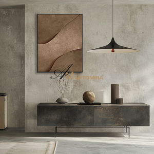 Wabi Sabi Art | Abstract Canvas Wall Art | Texture Wall Art | Brown Wall Art #MF116