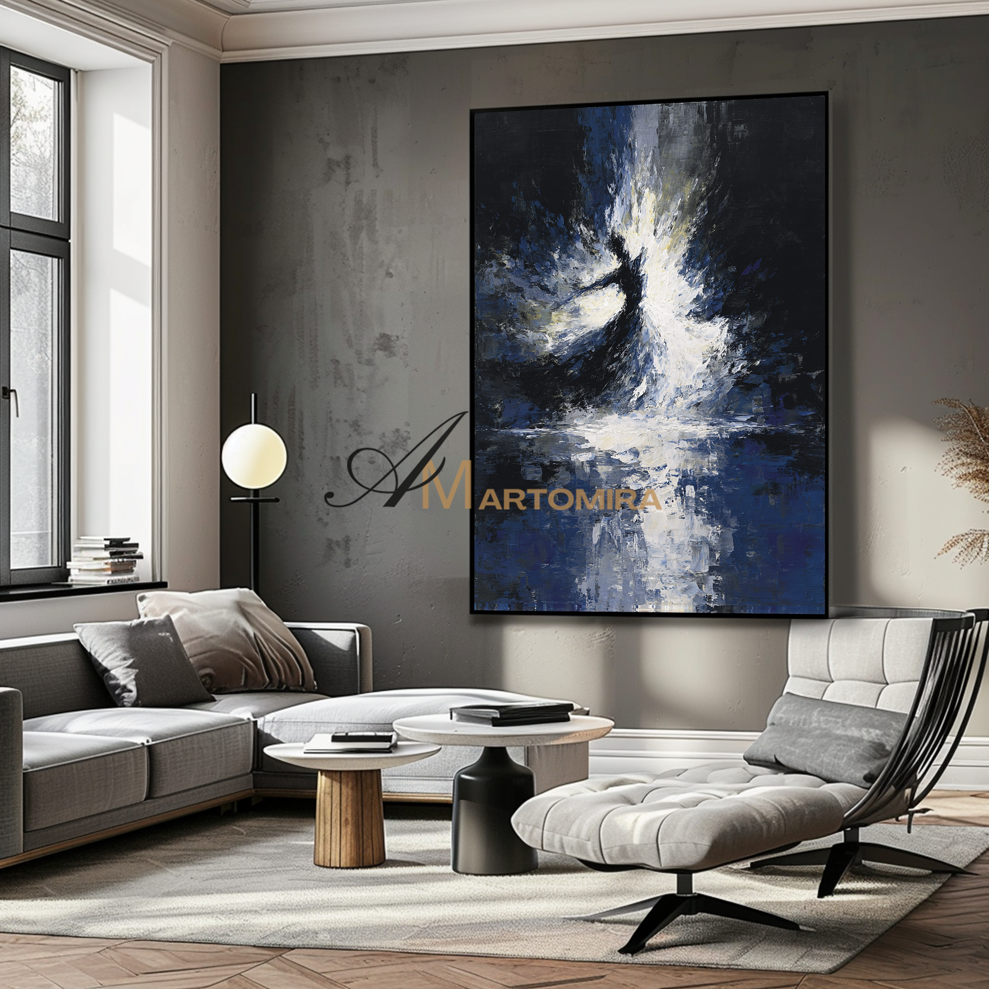 The Dance Painting | Abstract Woman Painting | Feminine Wall Art For Bedroom | Abstract Wall Art #AP129