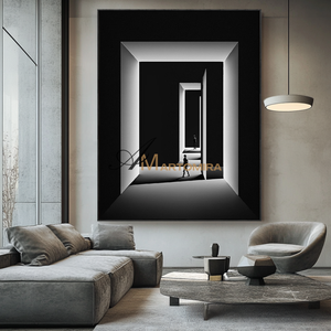 Black And White Art | Minimalist Wall Art | Living Room Large Wall Art | Wall Decorations #MF098