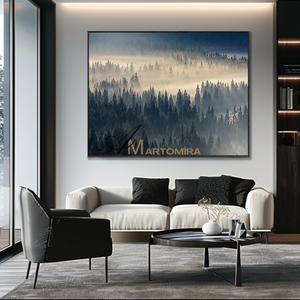 Landscape Wall Art | Forest Wall Art | Landscape Wall Art For Living Room | Modern Art #MF125