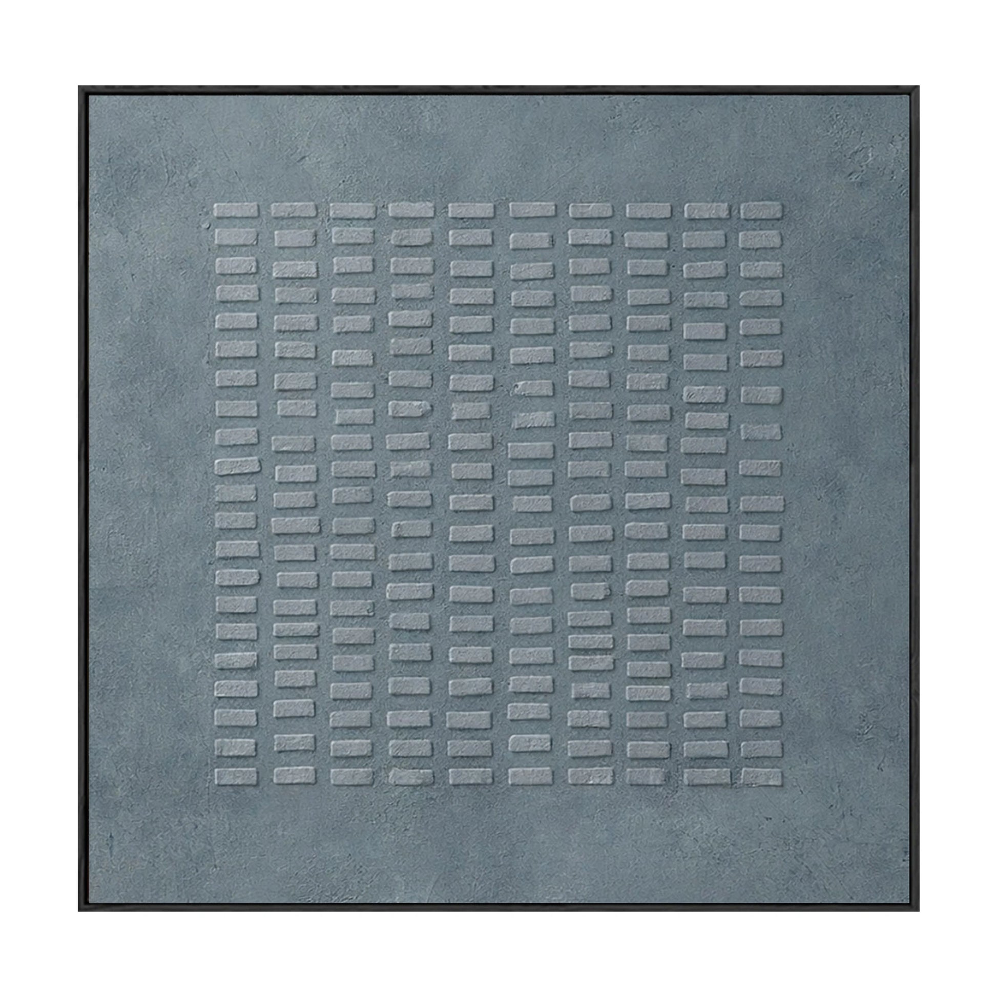 Minimalist Grey Geometric Line Textured 3D Relief Abstract Wall Art Modern Neutral Tonal Framed Decor for Living Room Office Bedroom Hallway Dining Room