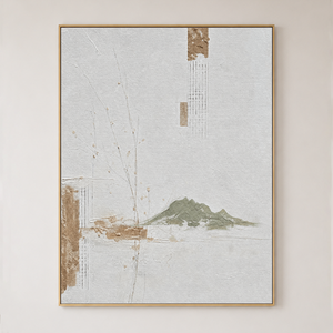 Wabi-Sabi-Kunst | Großformatige abstrakte Wandkunst | Schwarz-Weiß-Leinwandkunst | Abstrakte minimalistische Wandkunst #AH147
