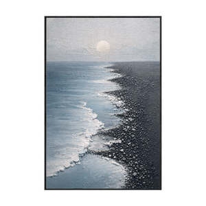 Wabi-Sabi-Kunst | Großformatige abstrakte Wandkunst | Schwarz-Weiß-Leinwandkunst | Abstrakte minimalistische Wandkunst #AH147