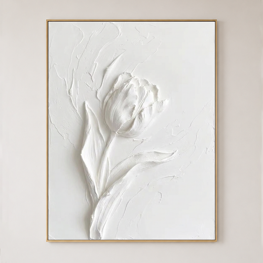 Wabi-Sabi-Kunst | Großformatige abstrakte Wandkunst | Schwarz-Weiß-Leinwandkunst | Abstrakte minimalistische Wandkunst #AH147
