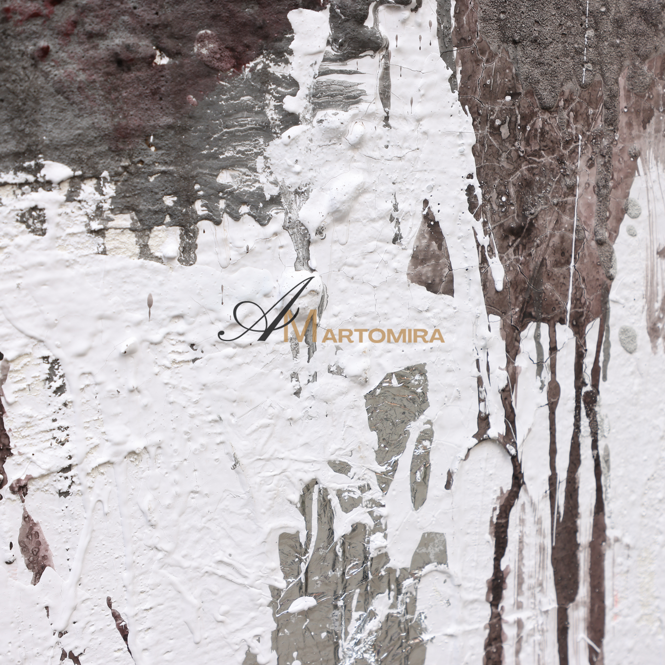 Black And White Canvas Art | Modern Abstract Art | Large Art Canvas #DF029