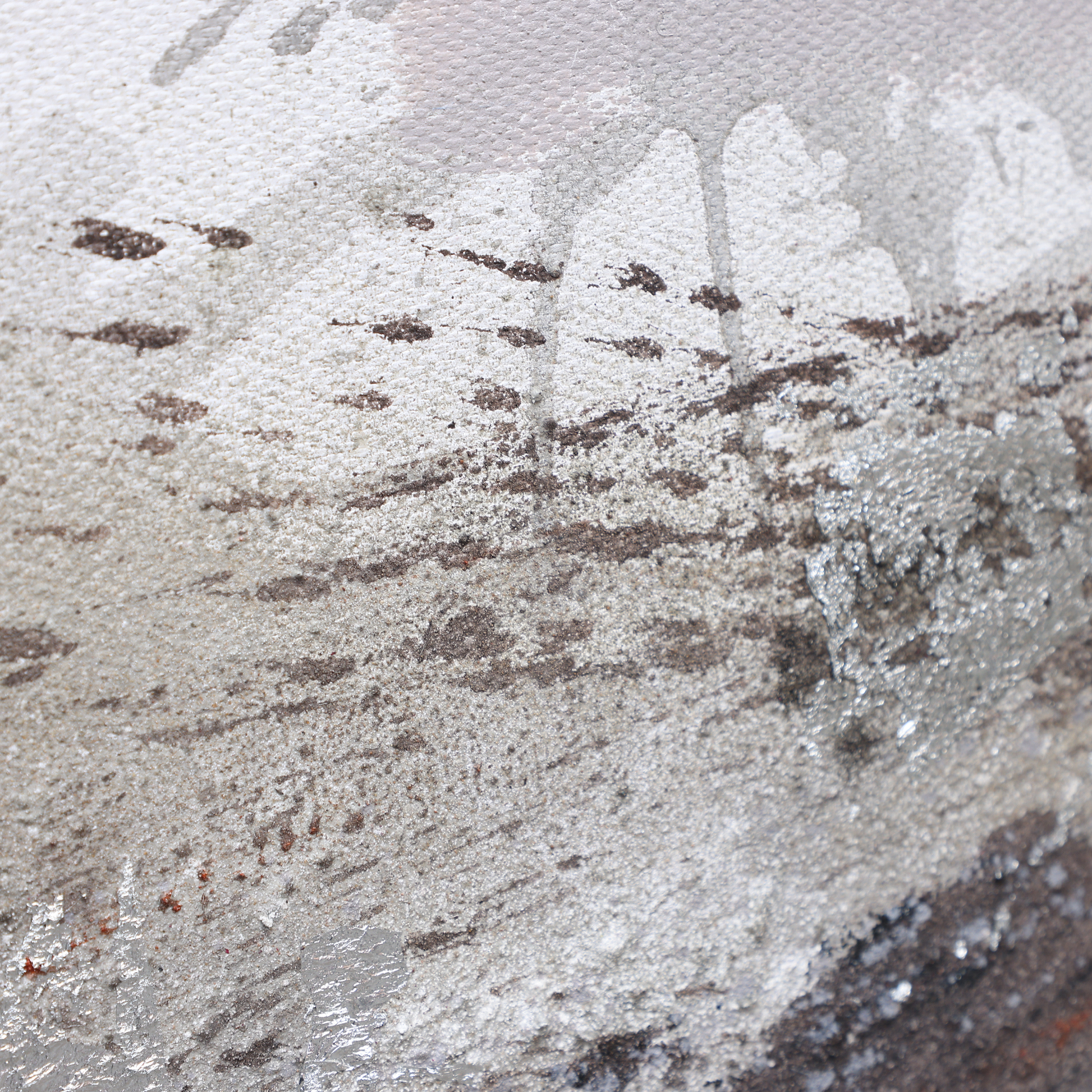 Large Art Canvas | Grey Wall Art | Wabi Sabi Wall Art | Paintings For Living Room #DF027