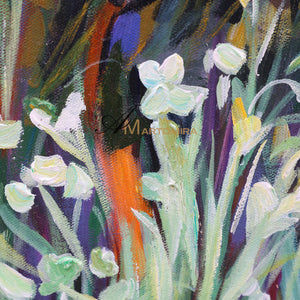 Grass Painting | Painting Grass Green | Colorful Wall Art | Modern Wall Decor Art #DF044