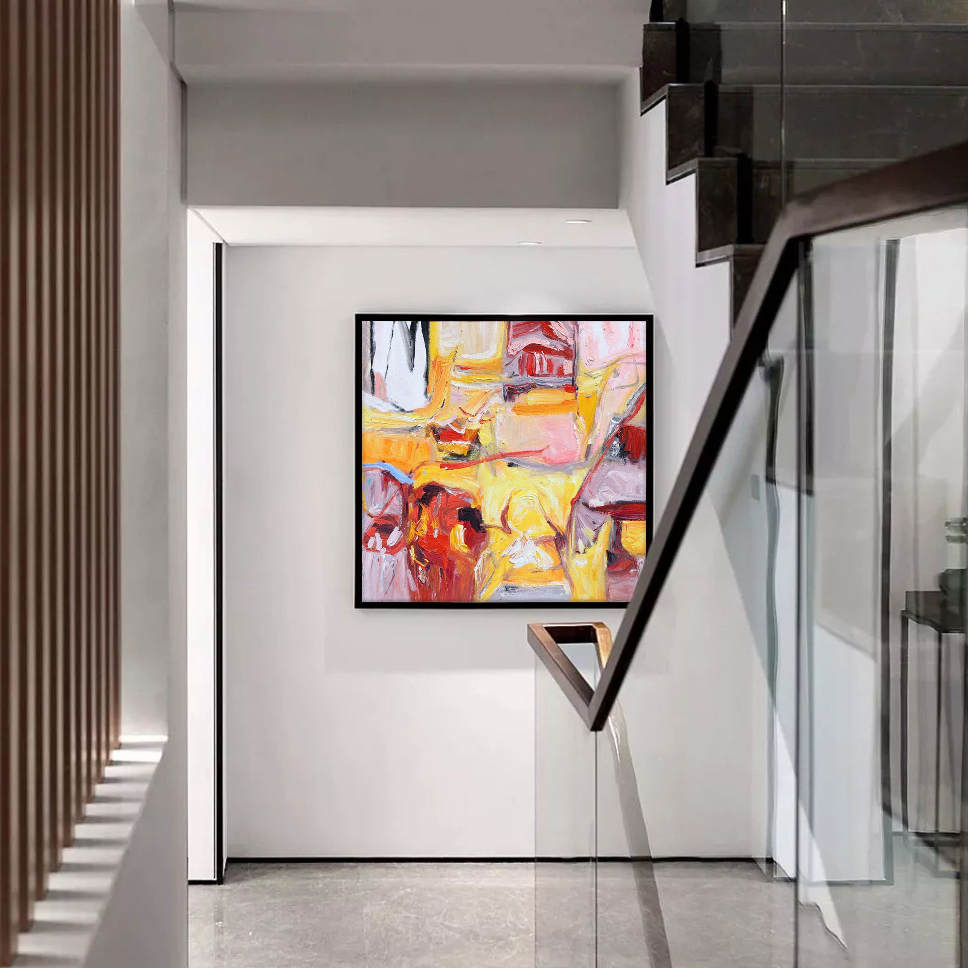Colorful Abstract Art | Contemporary Wall Decor | Abstract Art Paintings | Original Oil Paintings #DF004