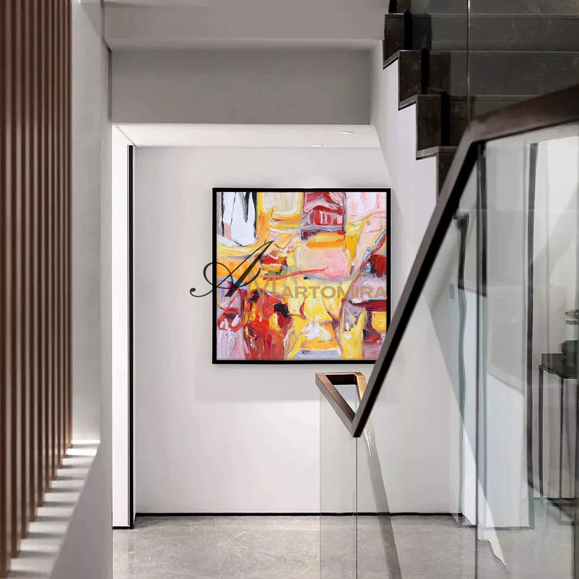 Colorful Abstract Art | Contemporary Wall Decor | Abstract Art Paintings | Original Oil Paintings #DF004