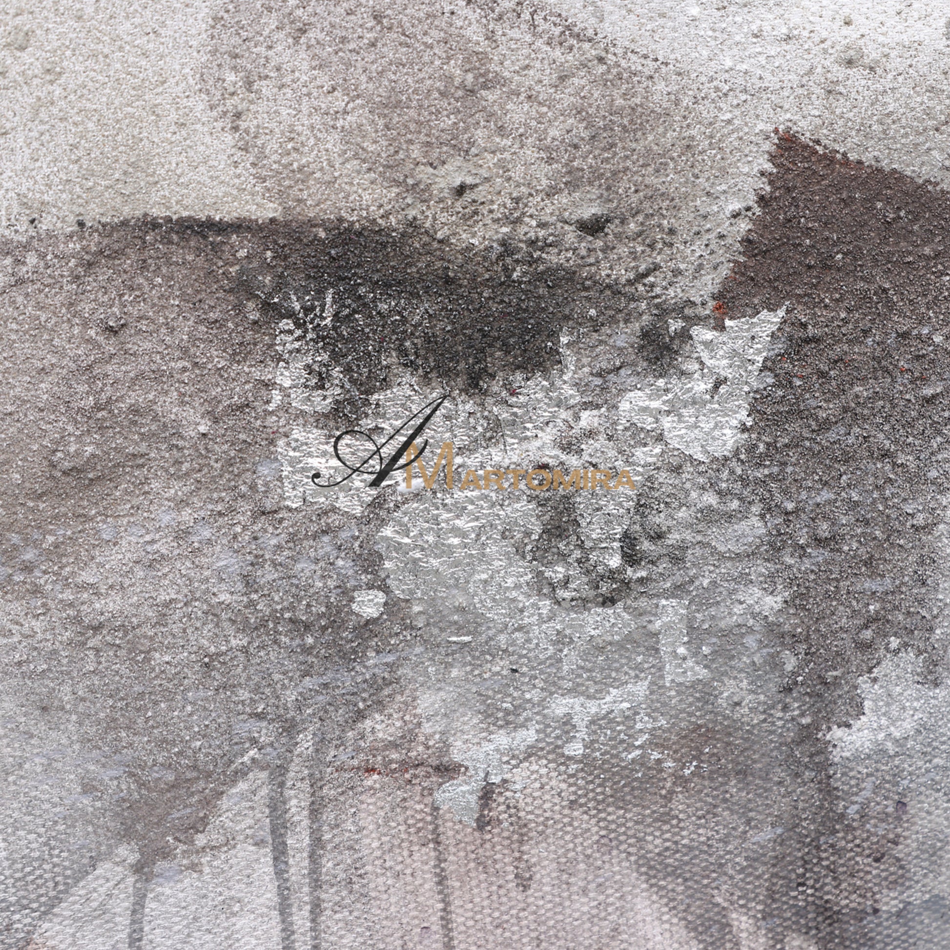 Large Art Canvas | Grey Wall Art | Wabi Sabi Wall Art | Paintings For Living Room #DF027