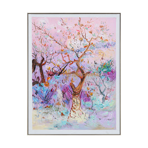 Colorful Wall Art | Modern Abstract Art | Large Canvas wall Art | Painting The Tree #DF006
