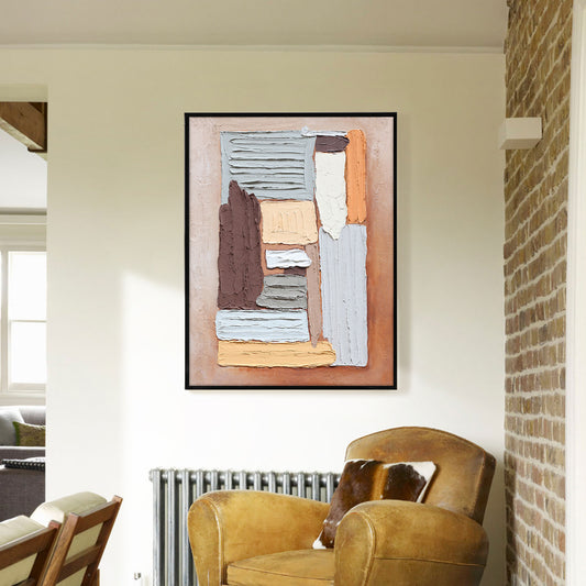 Abstract Wall Art | Contemporary Wall Art Decor | Large Abstract Wall Art For Living Room #DF007