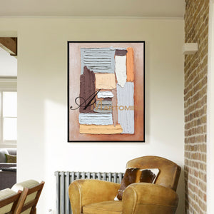 Abstract Wall Art | Contemporary Wall Art Decor | Large Abstract Wall Art For Living Room #DF007