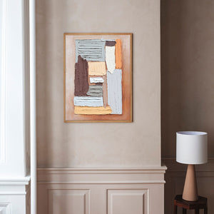 Abstract Wall Art | Contemporary Wall Art Decor | Large Abstract Wall Art For Living Room #DF007