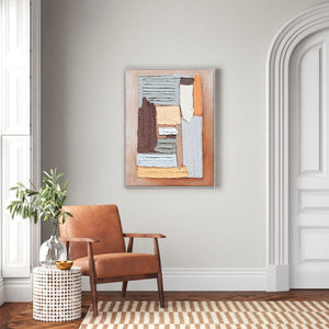 Abstract Wall Art | Contemporary Wall Art Decor | Large Abstract Wall Art For Living Room #DF007