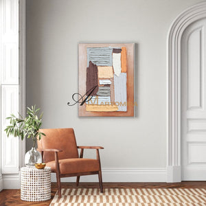 Abstract Wall Art | Contemporary Wall Art Decor | Large Abstract Wall Art For Living Room #DF007