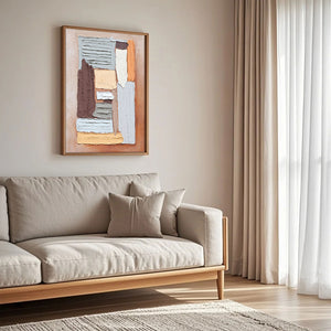 Abstract Wall Art | Contemporary Wall Art Decor | Large Abstract Wall Art For Living Room #DF007