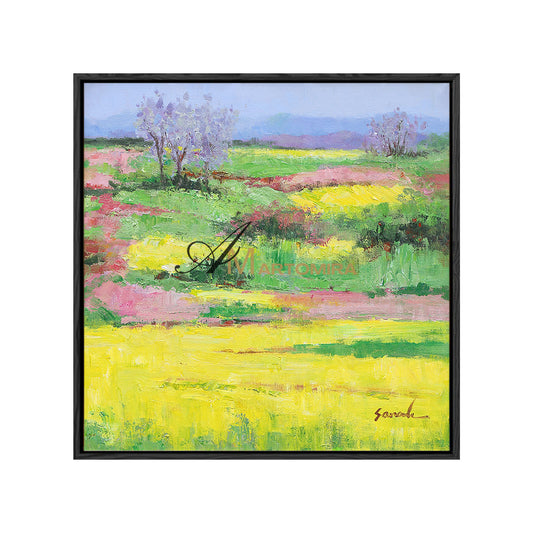Landscape Wall Art | Acrylic Landscape Painting | Landscape Wall Art For Living Room #DF021