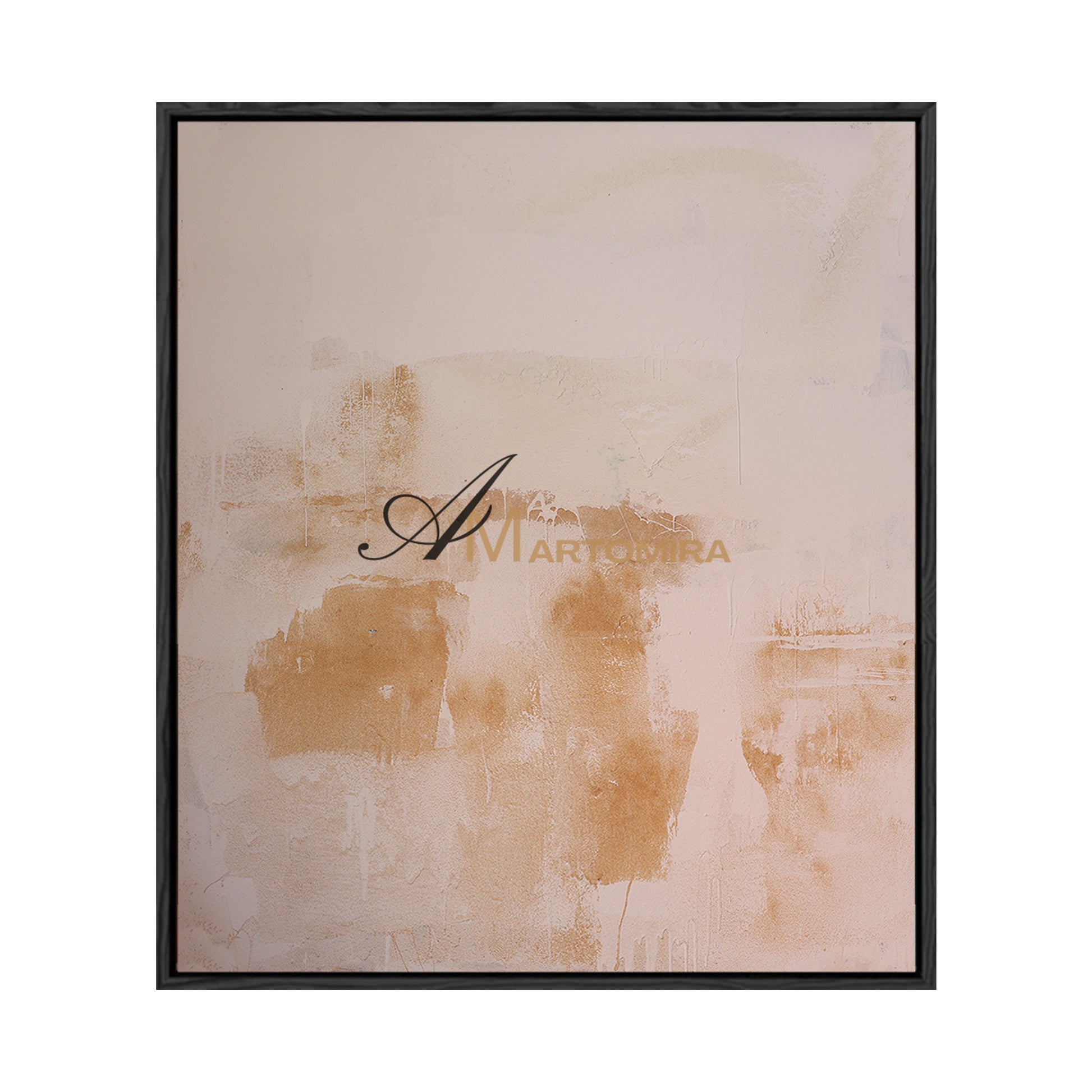 Wabi Sabi Art | Brown Abstract Art | Abstract Minimalist Art | Abstract Wall Art For Living Room #DF054
