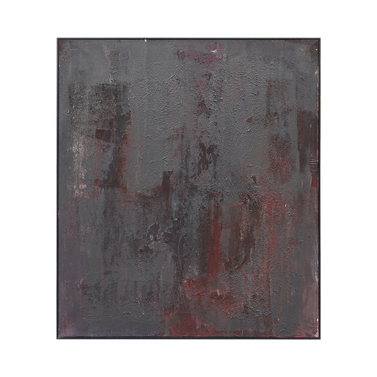Black Wall Art | Contemporary Abstract Wall Art | Large Abstract Canvas Art #DF048