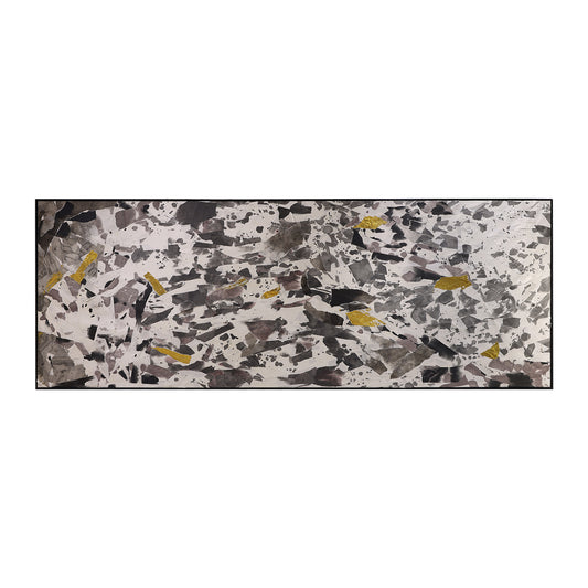 Black And White Wall Art | Abstract Art | Modern Abstract Wall Art | Large Horizontal Wall Art #DF052