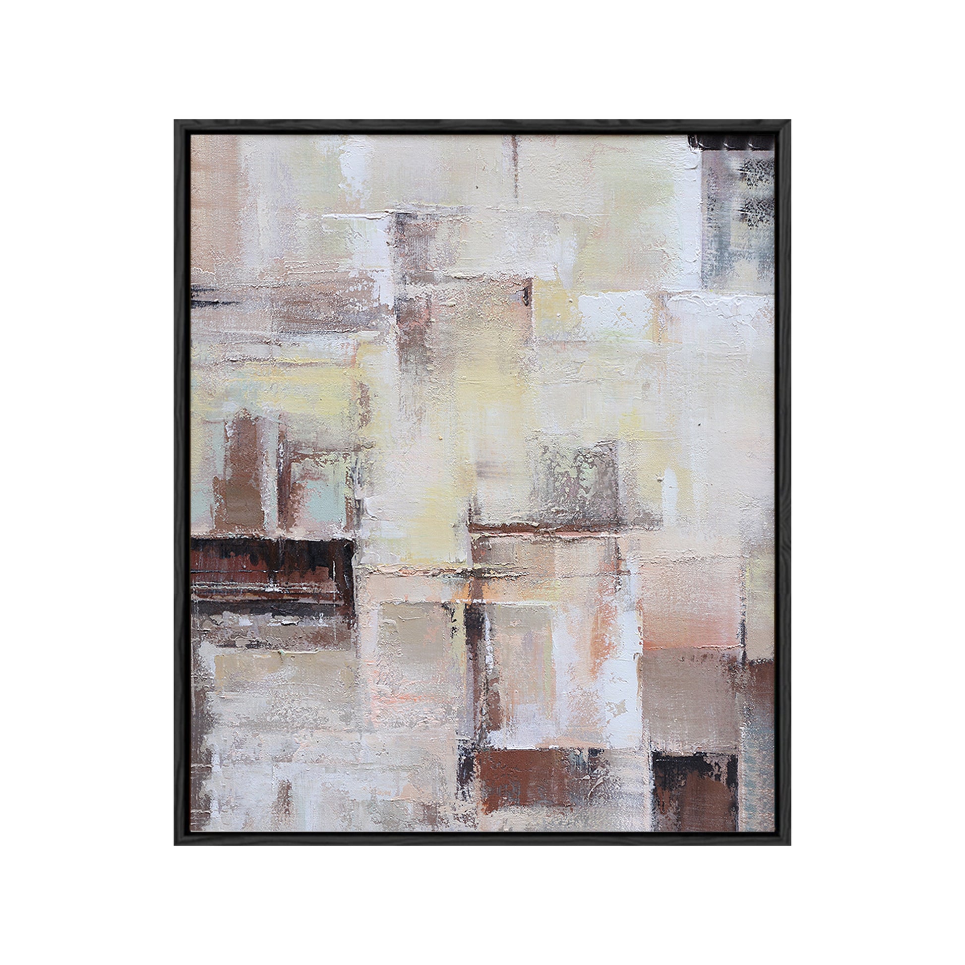 Large Abstract Wall Art | Brown And Beige Wall Art | Neutral Wall Art #DF033