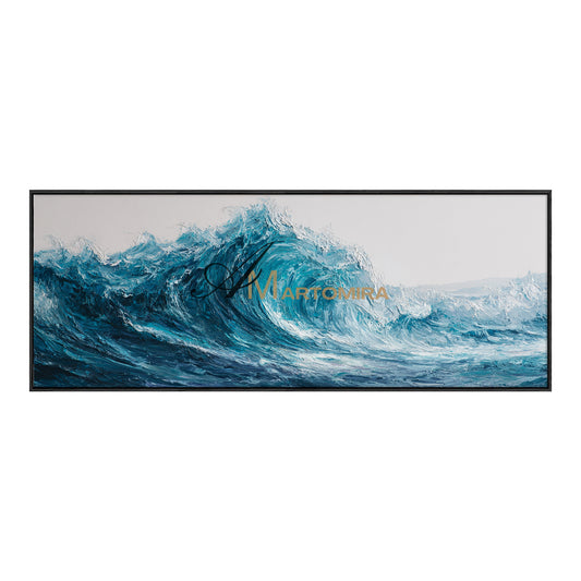 Ocean Wall Art | Large Horizontal Wall Art | Landscape Wall Art For Living Room | Modern Wall Decor Art #POS070